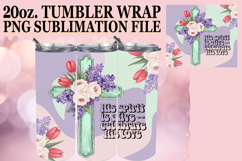 GIFT OF JOYFULNESS 20oz TUMBLER WRAP, Cross Product Image 1