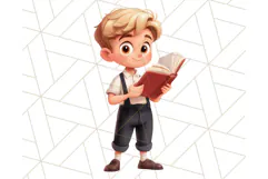 Boy Teacher Clipart PNG, Cute Male Teacher Illustration Product Image 2