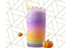 Halloween Drink Clipart PNG, Spooky Cute Beverage Art Product Image 2