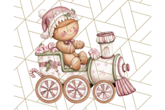 Gingerbread People Clipart, Cute Cookie PNG Illustrations Product Image 2