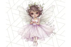 Pastel Fairies and Butterflies PNG, Spring Fantasy Clipart Product Image 2
