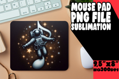 SWEET MOUSE PAD MAGICAL DESIGN, Astronaut Product Image 1