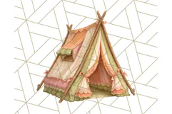 Camping Icons Clipart PNG, Adventure Outdoors Clip Art Product Image 2