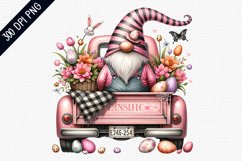 Easter Day Gnome - Sublimation Clipart PNG Design Product Image 1