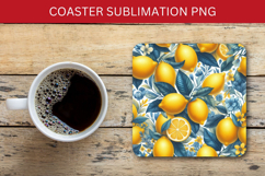 square coaster - lemon Product Image 1