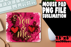ENCHANTED mouse PAD Fun Sublimation, Love Product Image 1
