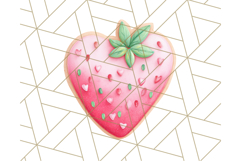 Summer Iced Cookie Clipart PNG, Cute Tropical Cookies Product Image 2