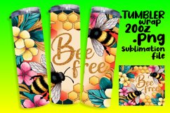 RADIANT 20oz Tumbler Graphic for Gifts , Bee Product Image 1