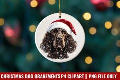 Breeds Of Christmas Dog Ornaments Clipart PNG Product Image 1