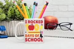 I Rocked 100 Days Of School SVG, School SVG Design Product Image 3
