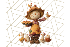 Scarecrow Festival Friends PNG Clipart Product Image 2
