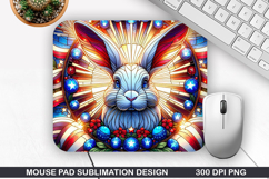 Mouse Pad Sublimation, 4th Of July Mouse Pad PNG Design Product Image 1