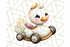 Royal Carriage & Princess Vehicle PNG Clipart for Fairytales Product Image 2