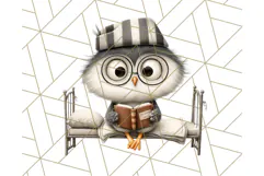 Cute Animals in Jail Clipart PNG, Funny Prisoner Critters Product Image 2