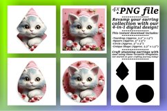 Purrfectly Shaped Creations: Cat Sublimations Product Image 1