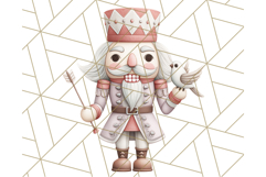 Nutcracker Clipart, Festive Holiday Toy Soldier PNG Art Product Image 2