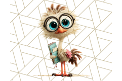 Cute Safari Animal Clipart with Jungle Accessories Png Product Image 2