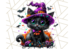 Pumpkin Party Halloween Clipart PNG, Cute Spooky Elements Product Image 2