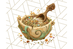 Woodland Potion Clipart Forest Apothecary Elements PNG Product Image 2
