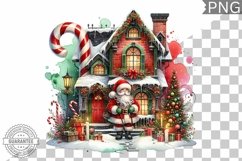 Christmas Santa Sublimation - Clipart PNG Design Product Image 1