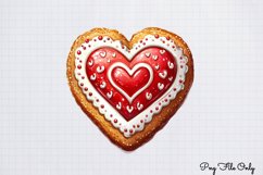 Christmas Gingerbread Clipart PNG Product Image 1