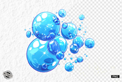 Ocean Bubbles Clipart Product Image 1