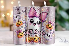 Halloween Boo Tumbler Wrap | Sublimation | Tumblers Product Image 1