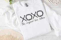 Xoxo The Original Love Letter Clipart | Sublimation Product Image 3