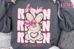 Glitter He is risen Png, Christian Easter Png, Easter Png Product Image 2