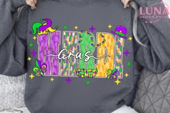 Mardi Gras Carnival PNG, Coquette Bow, Mardi Gras Y’all Png Product Image 5