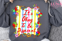 It's Okay To Be Different Png, Autism Accept Understand Love Product Image 3