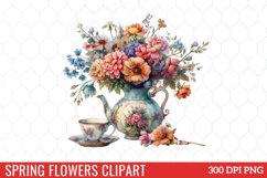 Spring Flowers Clipart Product Image 1