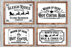 Christmas Sign Svg, Farmhouse Svg, Vintage Christmas Svg Product Image 1