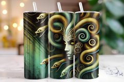 Medusa Tumbler Wrap | Sublimation Product Image 1