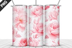 Flowers Tumbler Wrap | Sublimation Design | Tumble PNG Product Image 5