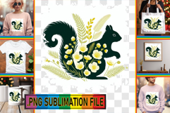 Timeless Tote Bag Magic Ideas, Flower Animals Product Image 1