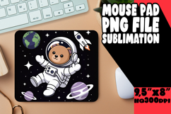 Enchanted Desk Mat Ideas for Kids, Cute Bear Product Image 1