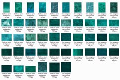 46 Dark Sea Green Watercolor Backgrounds, Artistic Textures Product Image 5