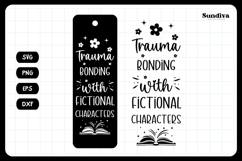 Dark Romance Bookmark Saying SVG | Trauma Bonding Product Image 3