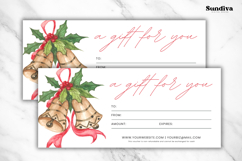 Editable Christmas Gift Certificate Canva Template - 1 Product Image 3