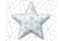 Cute Puffy Star Clipart PNG, 3D Glossy Pastel Stars Clip Art Product Image 2