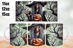 Witch Mug Wrap Sublimation 11oz, 12oz, 15oz Product Image 1