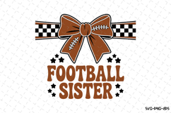 Football Sister Svg | Game Day Svg | Sport Svg | Svg Product Image 1