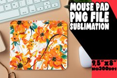 Springtime Floral Paradise Mouse Pad Sublimation Product Image 1