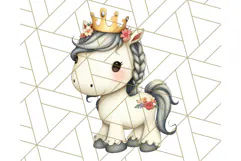 Princess Animal PNG Clipart with Crowns & Royal Accessories Product Image 2