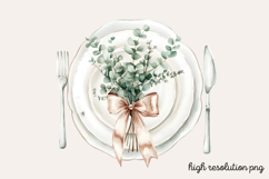 Rustic Wedding Clipart PNG Product Image 1