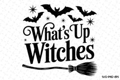 What&#039;s up Witches Svg | Halloween Svg | Svg Cut Files Product Image 1