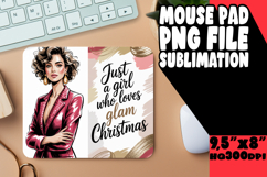 LUMINOUS MOUSE MAT FUN IDEAS, Just A Girl Product Image 1
