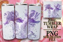 Zen Reflection: Sublimation Art for 20oz Tumbler Product Image 1