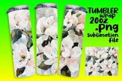 Whimsical Springtime Bouquet 20oz Tumbler Sublimation Product Image 1